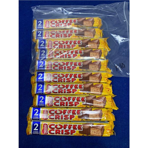 Nestle Coffee Crisp Candy Bars (10 x 75g)