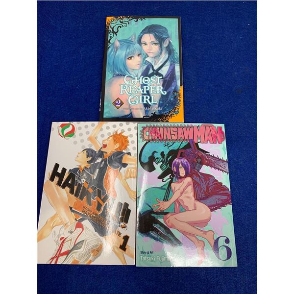Lot of 3 Anime Books