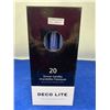 Image 1 : Deco Lite Dinner Candles (20pcs) Blue