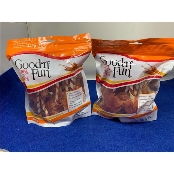 Good n' Fun Rolled Dog Treats (2 x 340g)