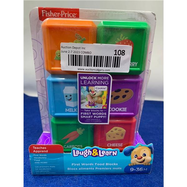 Laugh & Learn First Words Food Blocks