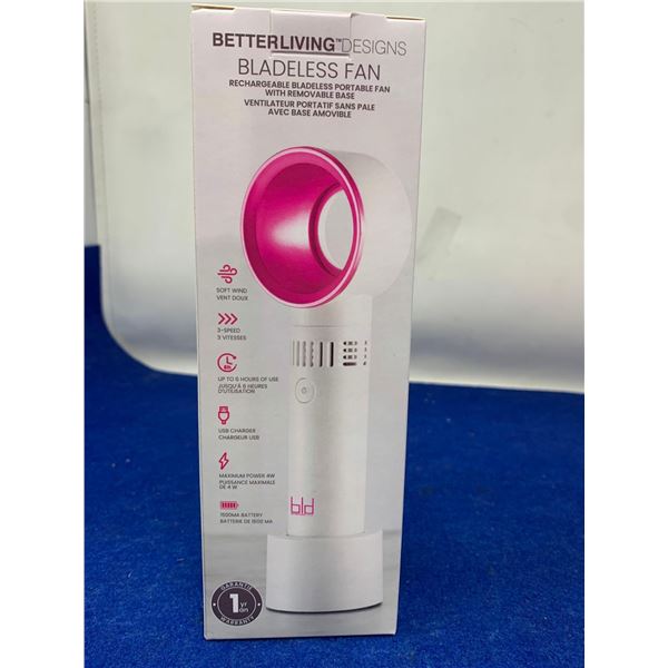 Better Living Designs Bladeless Portable Fan