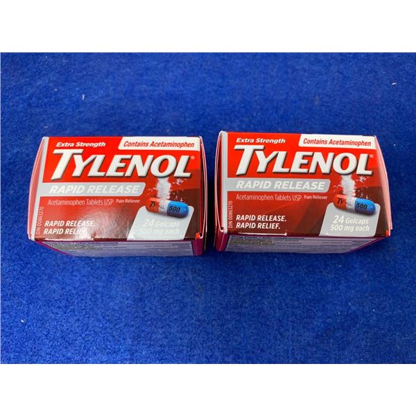 Tylenol Rapid Release Gelcaps (2 x 24)