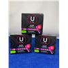 Image 1 : U by Kotex Super Absorbent Tampons (3 x 16)