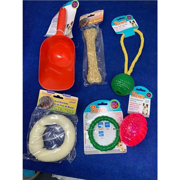 Lot of Assorted Dog Toys
