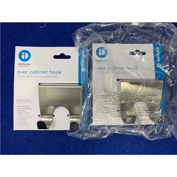 iDesign Over Cabinet Hook (2ct)