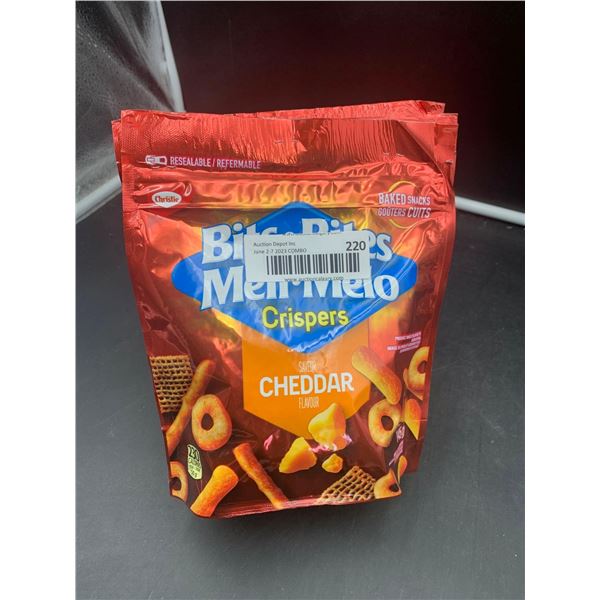 Bits & Bites Cheddar Crispers (4 x 145g)