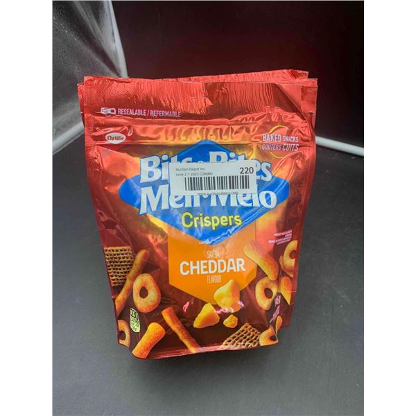 Bits & Bites Cheddar Crispers (4 x 145g)