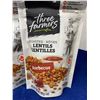Image 2 : Three Farmers Barbecue Roasted Lentils (6 x 140g)