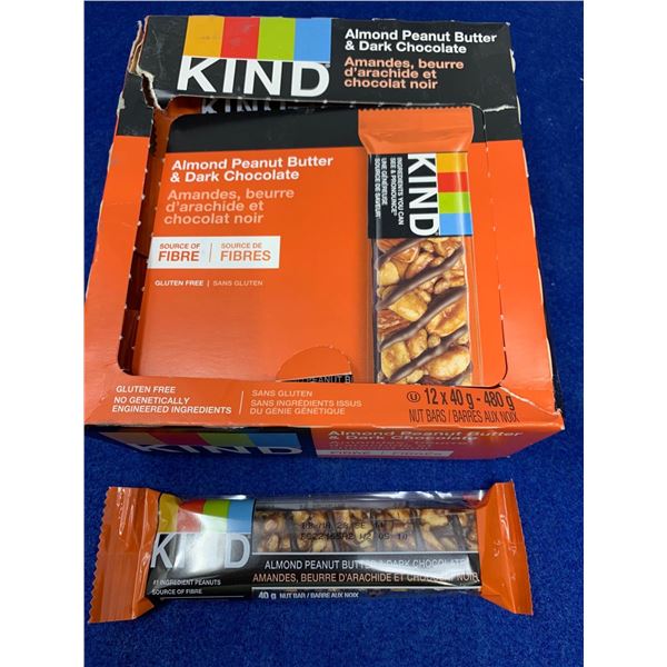 Kind Almond Peanut Butter and Dark Chocolate Bars (12 x 40g)