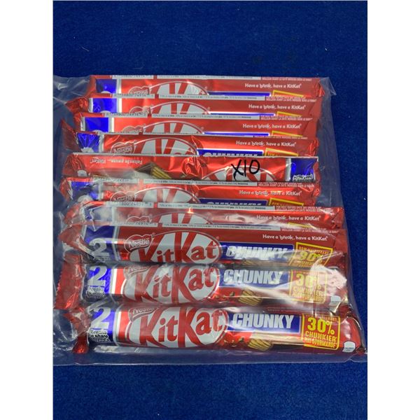 Nestle KitKat Chunky Candy Bars (10 x 43g)