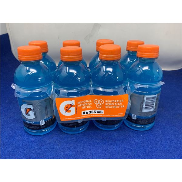 Gatorade Cool Blue Electrolyte Beverage (8 x 355ml)