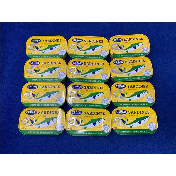 Cedar Sardines in Soya Oil (12 x 120g)