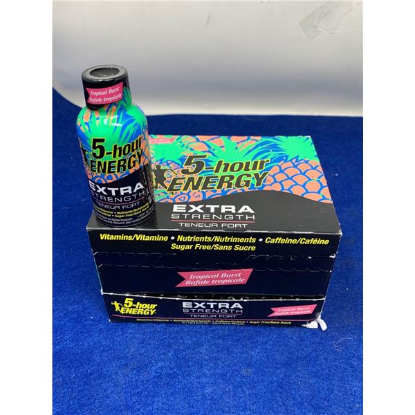 5 Hour No Sugar Extra Energy Shots (12 x 57ml) Tropical Burst