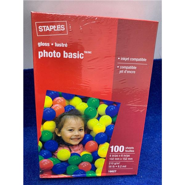 Staples Gloss Photo Basic (100 sheets)