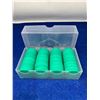 Image 1 : Set of 100 Green Poker Chips with Storage Case