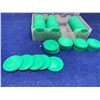 Image 3 : Set of 100 Green Poker Chips with Storage Case