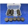 Image 2 : Set of 100 Black Poker Chips with Storage Case