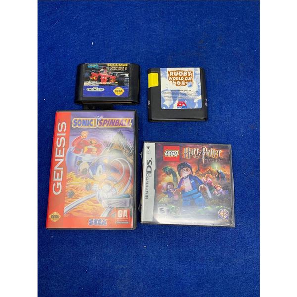 Lot of 4 Assorted Video Games