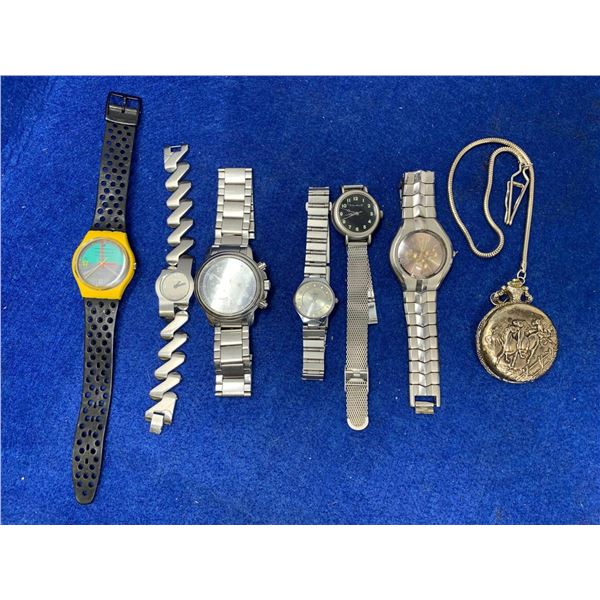 Lot of 7 Assorted Vintage Watches