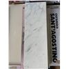 Image 1 : Ceramica Sant'Agostino White Body Tiles 6ct (10" x 30")