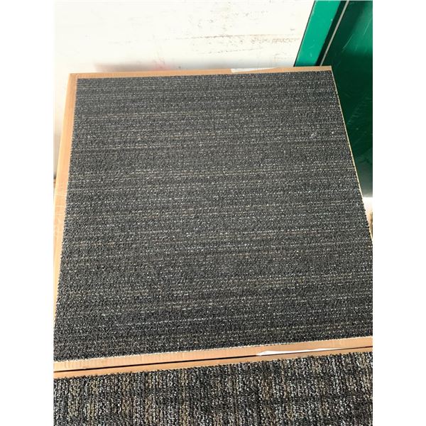 Carpet Tile Flooring Luminosity Black Cashmere 12ct (24" x 24")