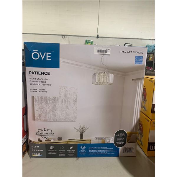 OVE Patience Round Chandelier LED Dimmable