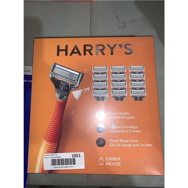 Harry's Truman Razor Handle + 13 Cartridges