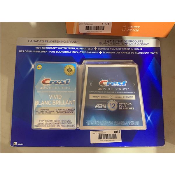Crest 3D Whitening Strips Kit