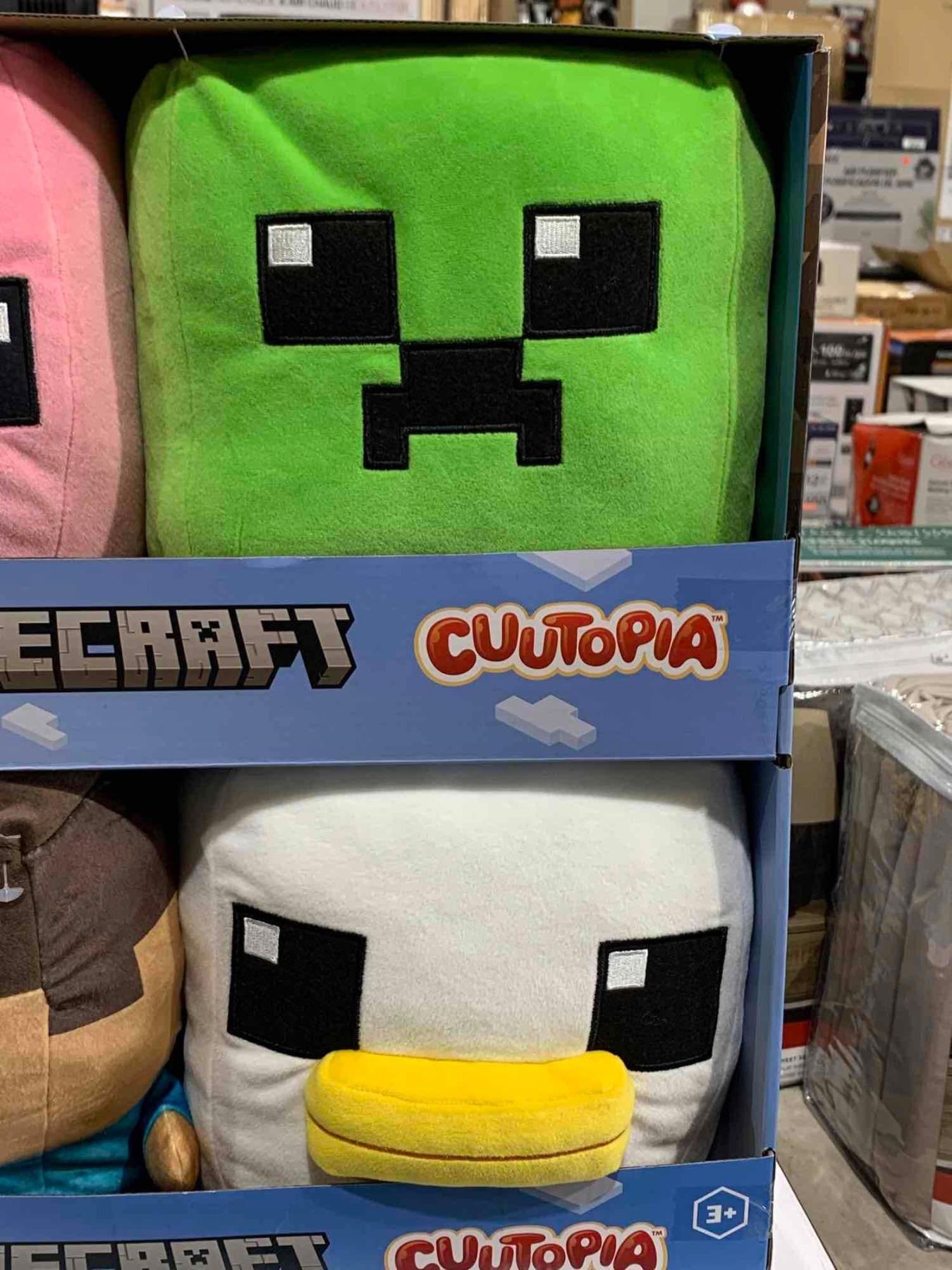 Minecraft Cuutopia 10- 4 Pack Plush Assortment