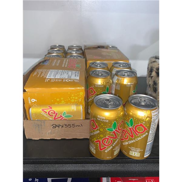 Zevia Cream Soda 355ml x 24