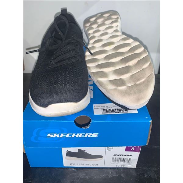 Sketchers Black Size 8 Womans Shoes