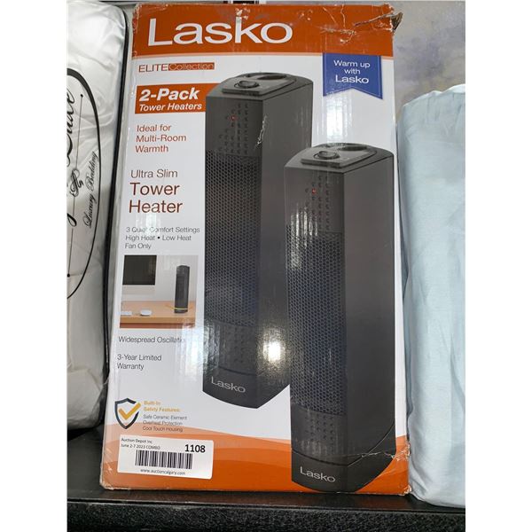 Lasko Elite Collection 2 - Pack Ultra Slim Tower Heater