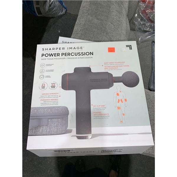 Sharper Image Power Percussion Deep Tissue Massager NO Charger