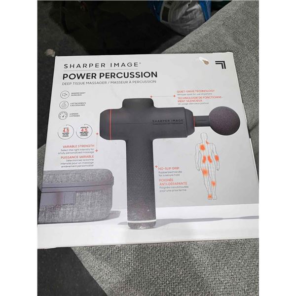 Sharper Image Power Percussion Deep Tissue Massager