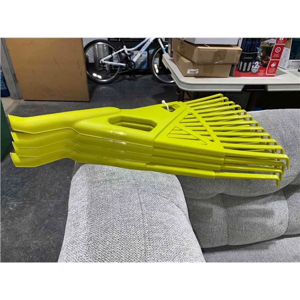 Lot of 4 Rake Heads Only