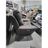 Image 4 : NEW Floor Model Mircofiber Upholstered Power Recliner with USB Charging Port Brown
