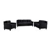 Image 1 : NEW in Box 3 Pce Micro Fiber Sofa Suite with Sofa, Loveseat & Chair