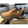 Image 1 : NEW Brown Suede Like Mens Walking Shoes Size 10.5