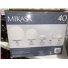 Image 2 : Mikasa Trellis 40 Piece Service for 8 Bone China Dinnerware