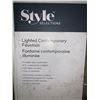 Image 2 : Style Selections Lighted Contemporary Fountain