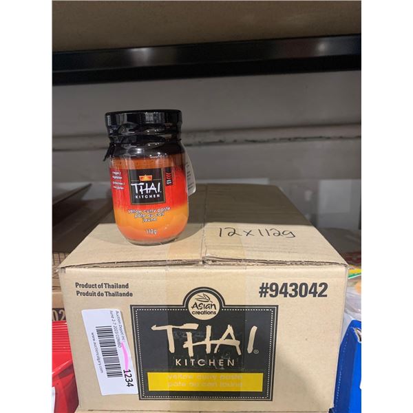 Thai Kitchen Yellow Curry Paste 12 x 112g