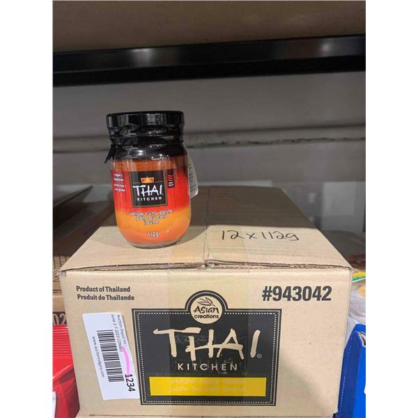 Thai Kitchen Yellow Curry Paste 12 x 112g