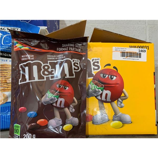 M&M's Milk Chocolate Candies 15x200g