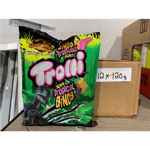 Trolli Sour Tropical Dinos 12x120g