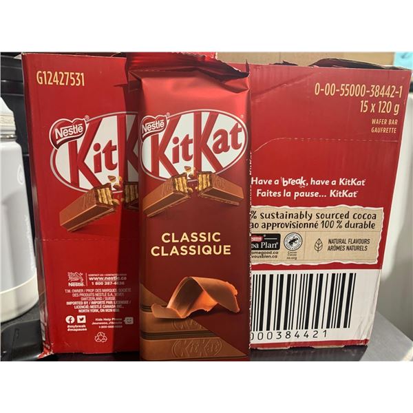 Nestle KitKat Classic 15 x 120g