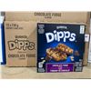 Image 1 : Quaker Dipps Chocolate Fudge Granola Bars (12x 150g)
