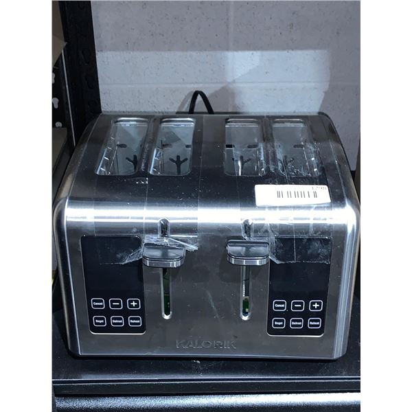 Kalorik Touch Screen 4 Slice Toaster