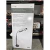 Image 1 : J. Hunt Home Black Metal 5 Arm Floor Lamp