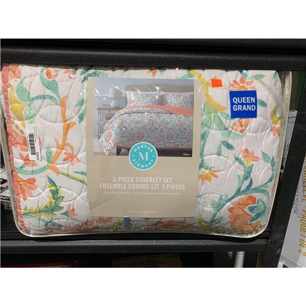 Martha Stewart 3-pc Comfortor Set - Queen Size